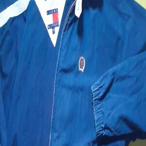 Tommy Hilfiger Men's Navy Windbreaker